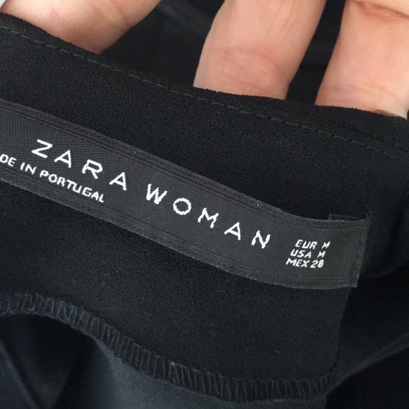 EUC Zara Women’s Black Shift w/ Gold Grommets 🔥🔥 - Picture 7 of 7